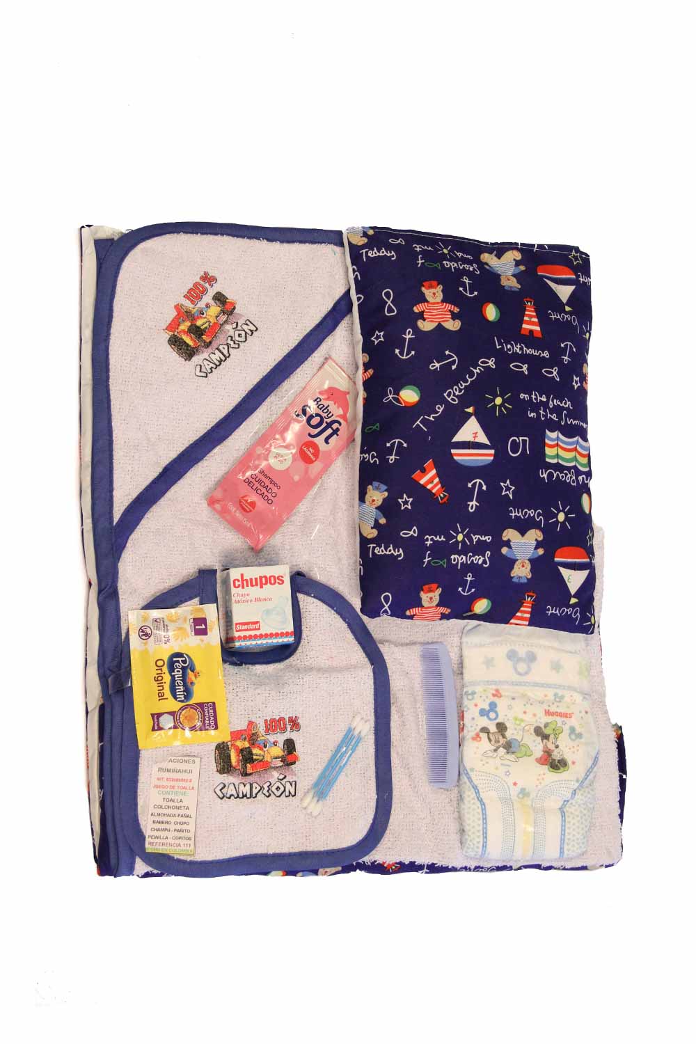 KIT ASEO COLCHONETA BEBÉ