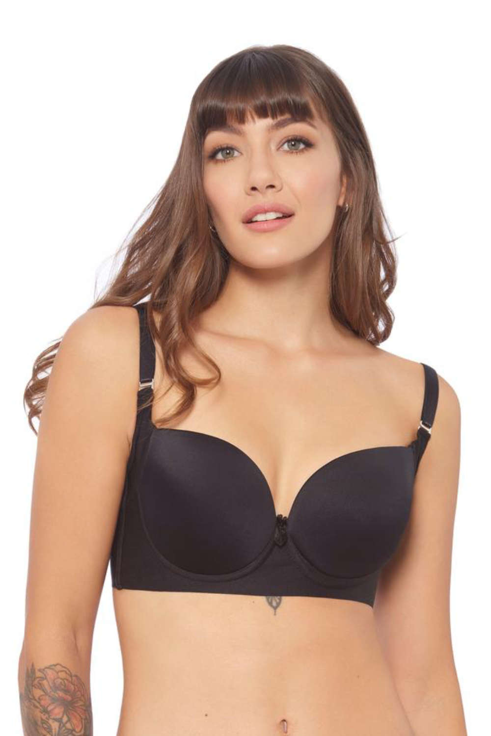 BRASIER MUJER CON SOPORTE Y SIN COSTURA