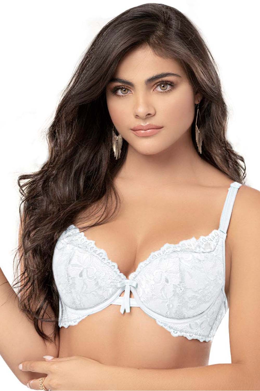 BRASIER MUJER EN ENCAJE ABROCHADURA 2X3