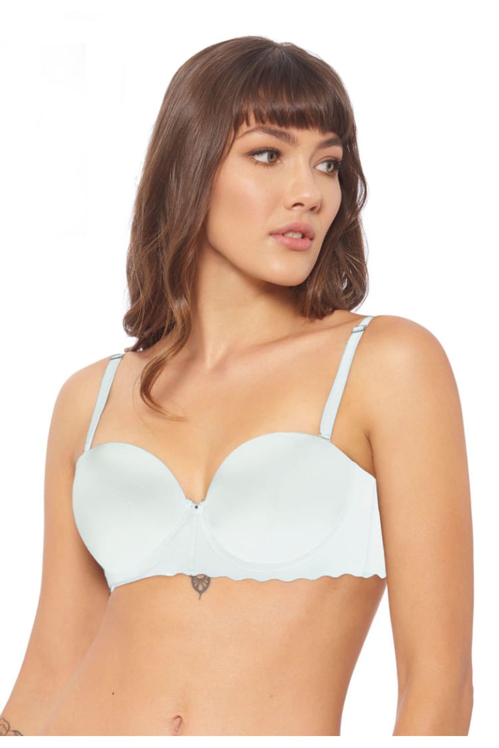 BRASIER MUJER SIN COSTURA CON REALCE