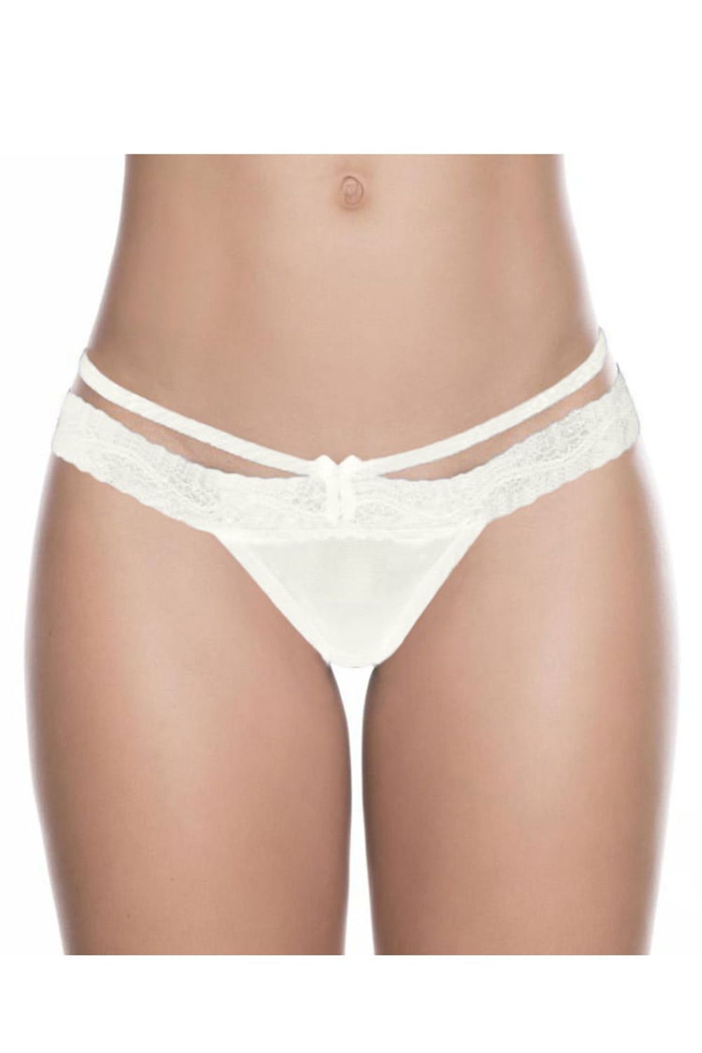 PANTY BRASILERA MUJER EN TULL UNICOLOR