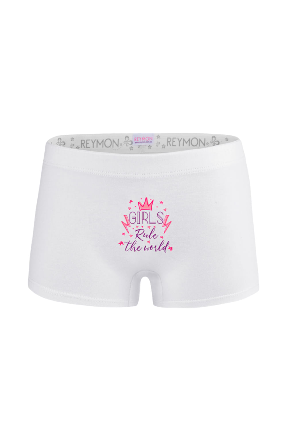 BOXER  NIÑA LARGO ESTAMPADO FRONTAL Y POSTERIOR