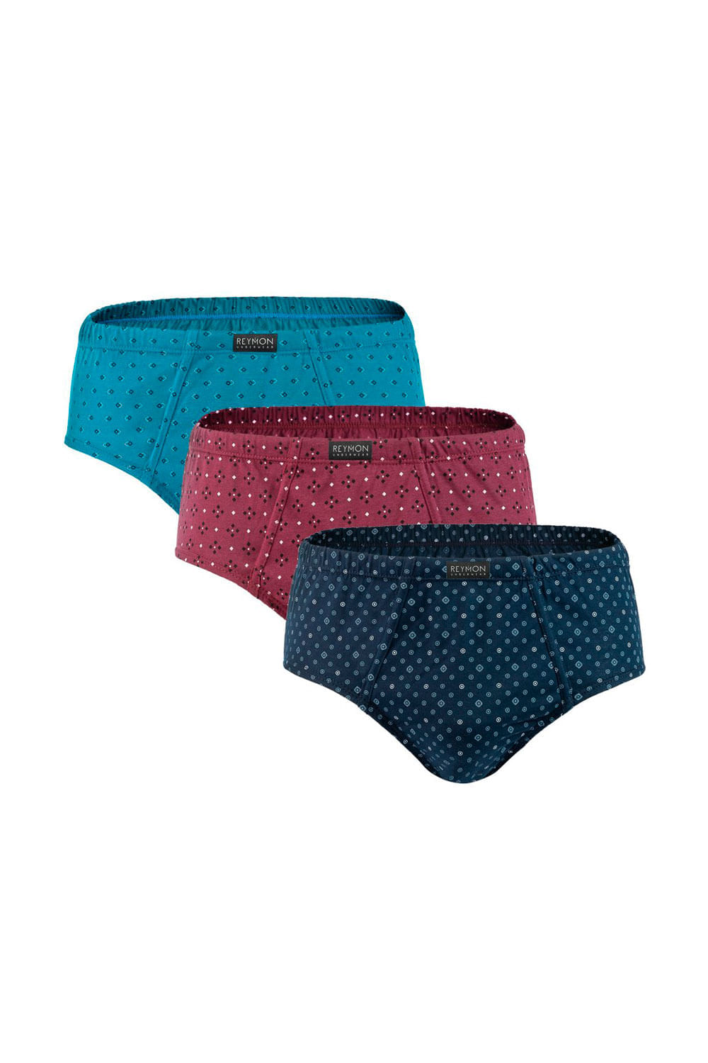 PANTALONCILLO HOMBRE CLÁSICO ESTAMPADO CON BRAGUETA X3 COLORES VARIABLES