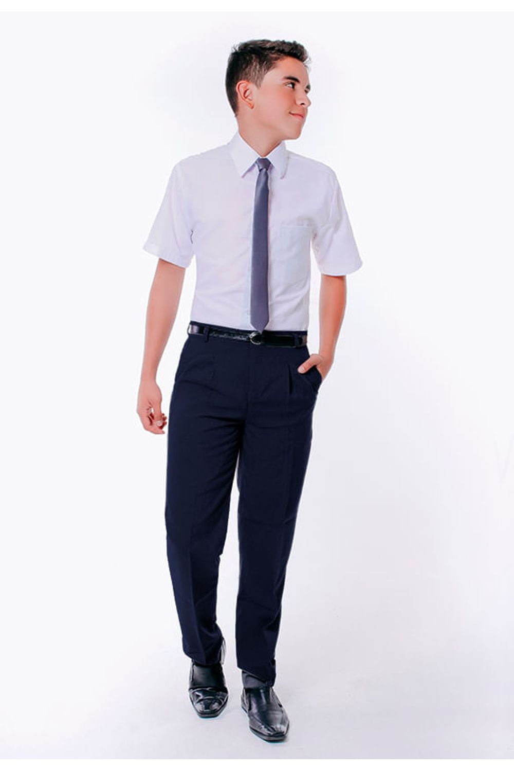 PANTALÓN COLEGIAL NIÑO AZUL OSCURO