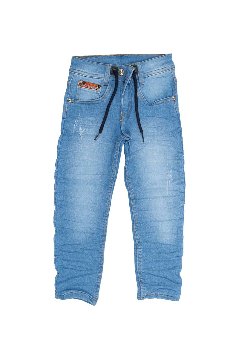 Pantalon Jogger De Jean - Niño