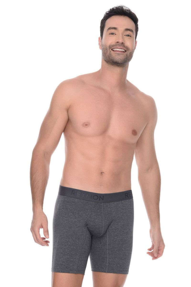 Calzoncillos tipo bóxer para hombre, de algodón, de talla grande