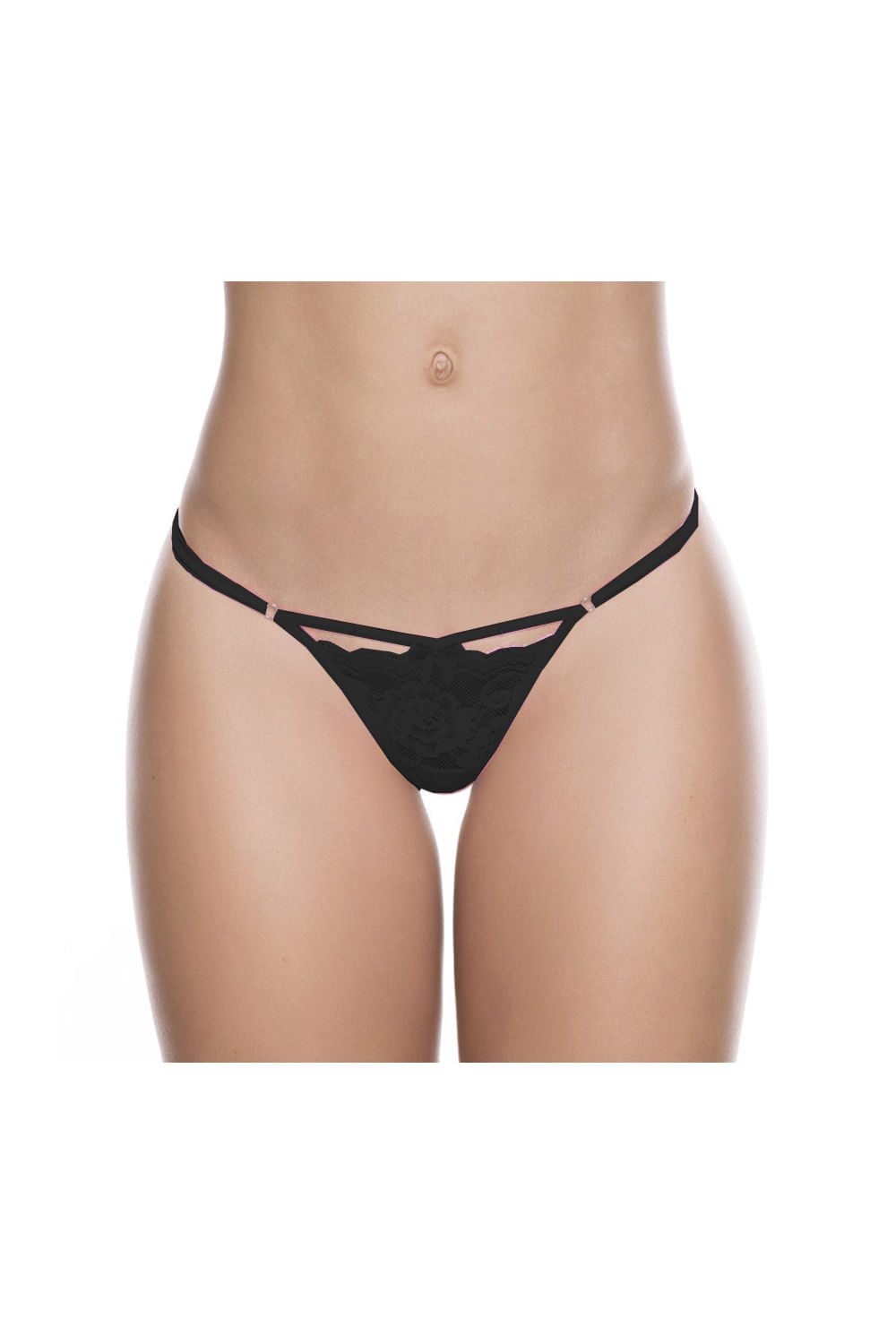 PANTY HILO MUJER EN TULL SENSUAL SUTIL