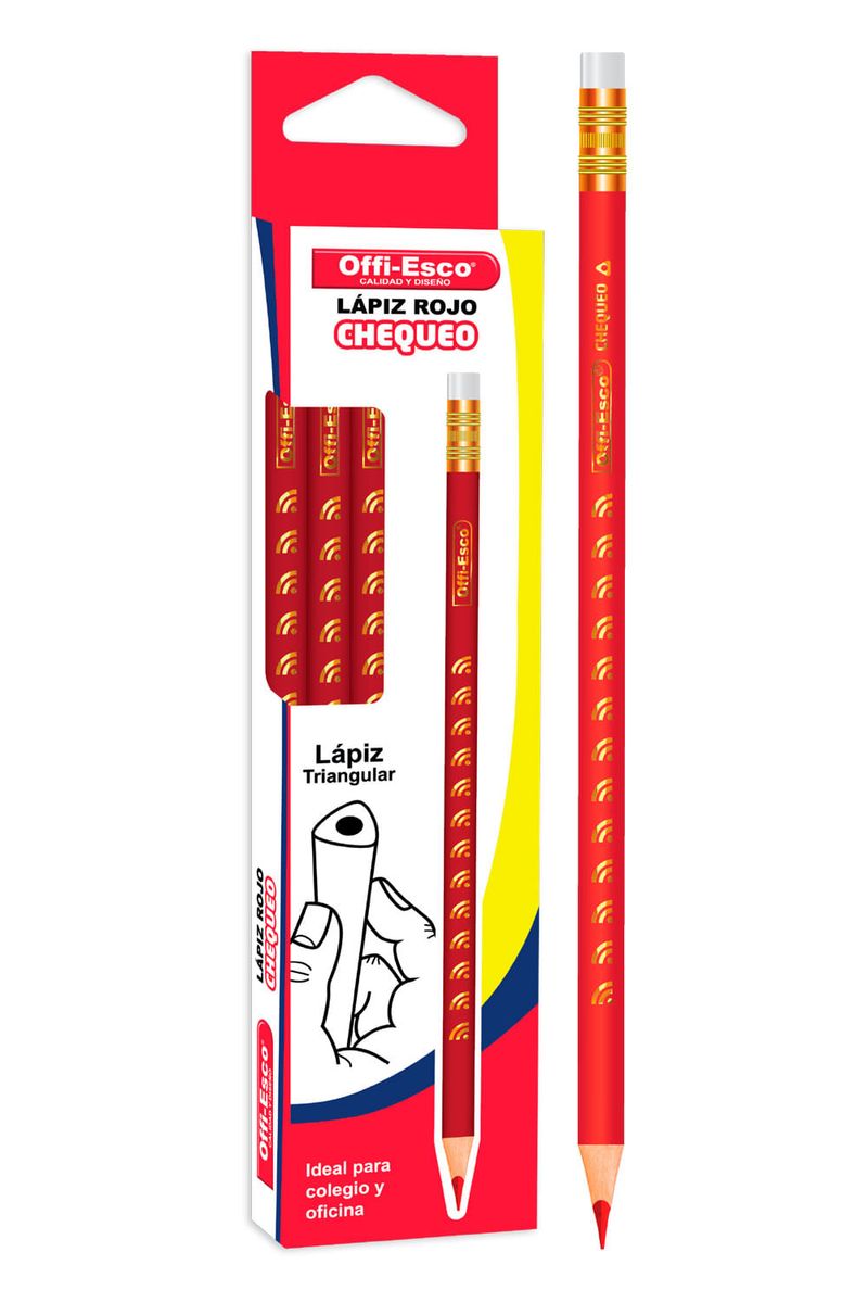 LAPIZ-OFFI-ESCO-REF-149-ROJO-CAJAROJO