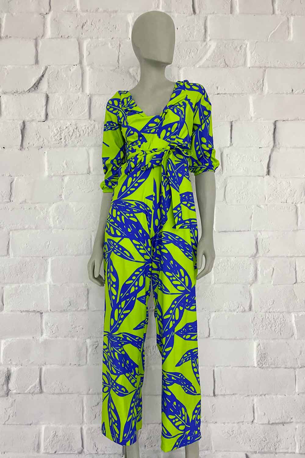 ENTERIZO PANTALÓN FORRADO LARGO AMPLIO TROPICAL