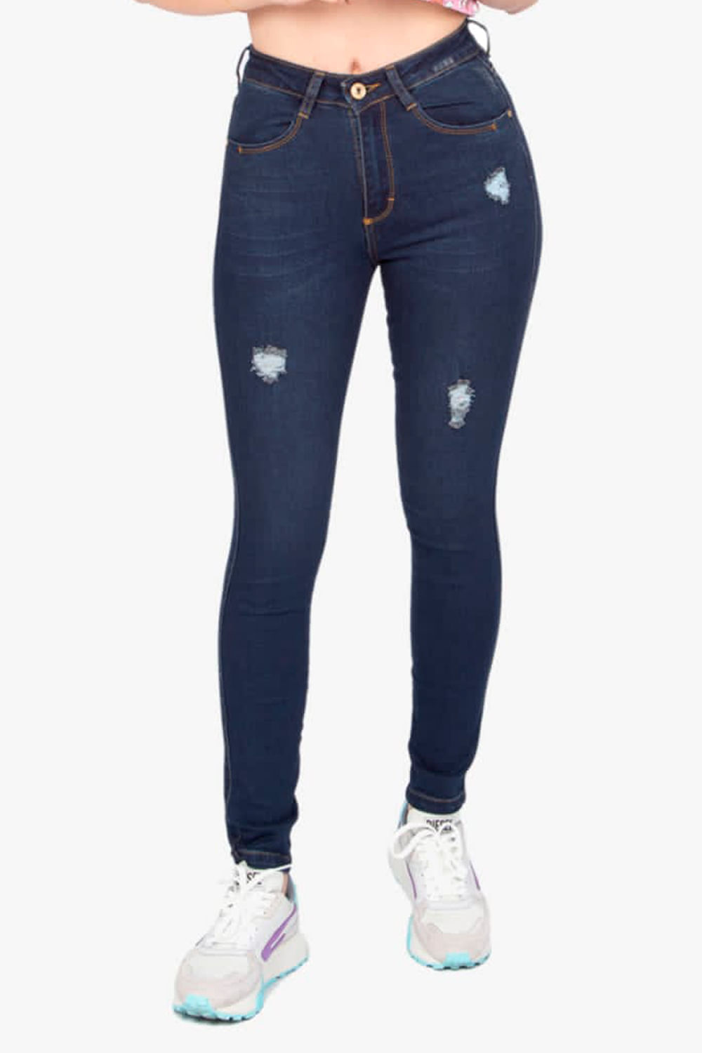 JEAN MUJER SKINNY OCHENTERO