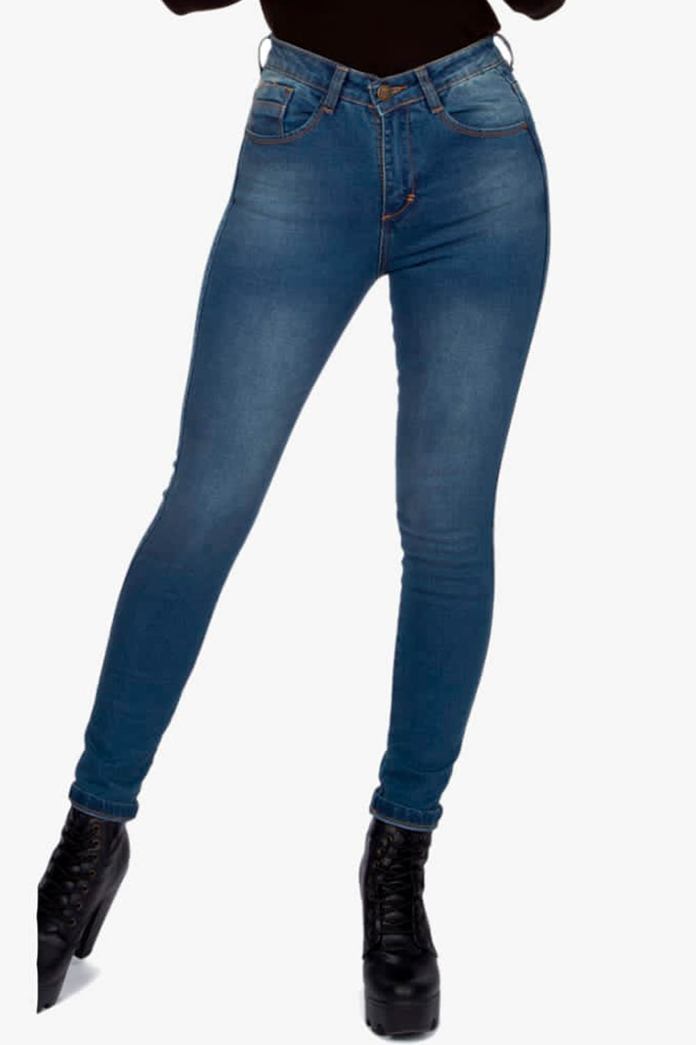 JEAN MUJER SKINNY OCHENTERO