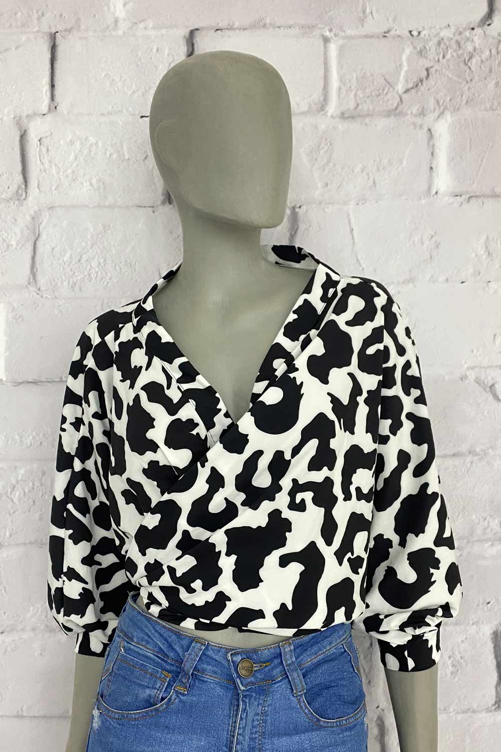 BLUSA MUJER ESTAMPADO PRINT