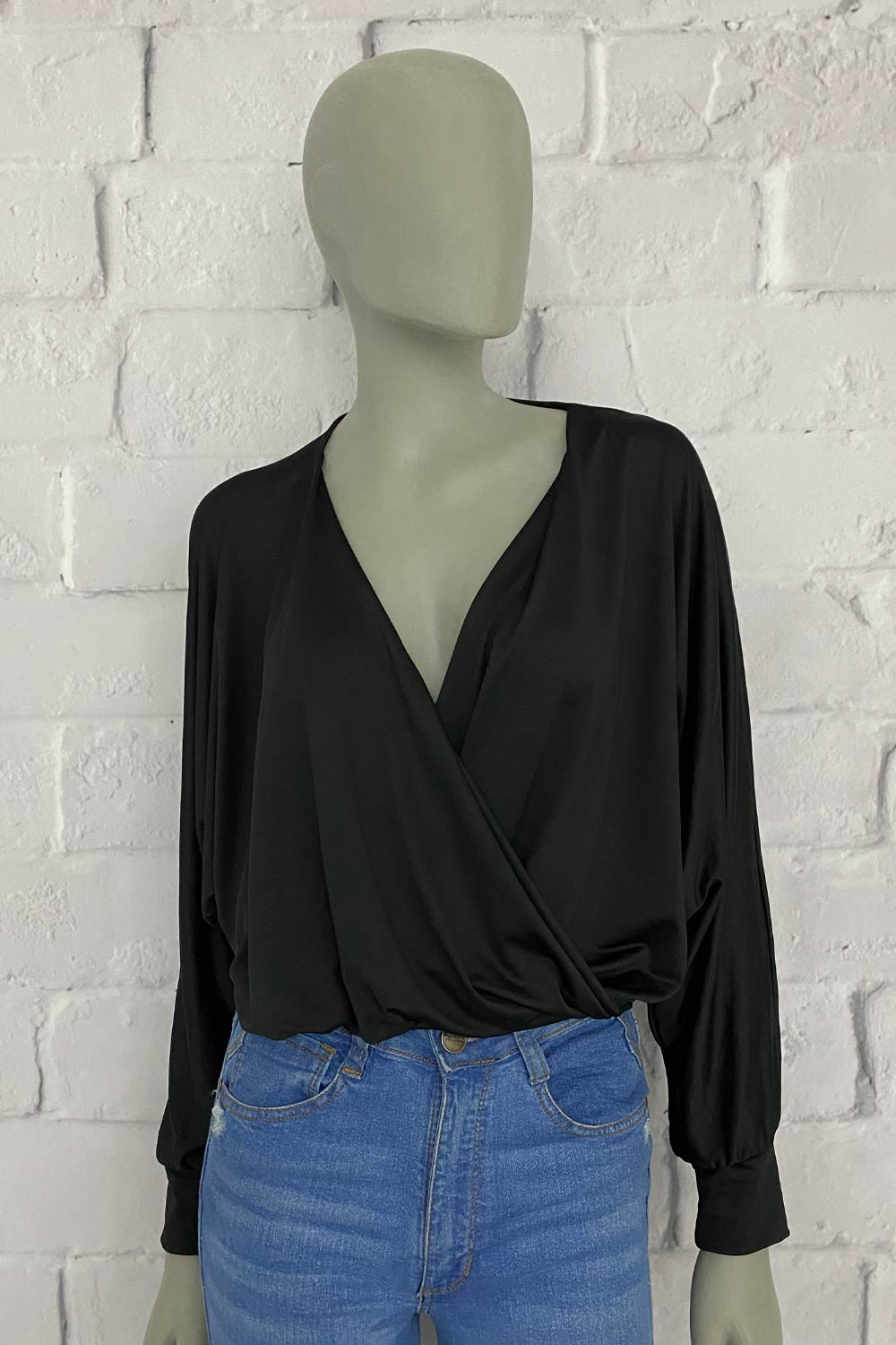 BLUSA MUJER CUELLO V