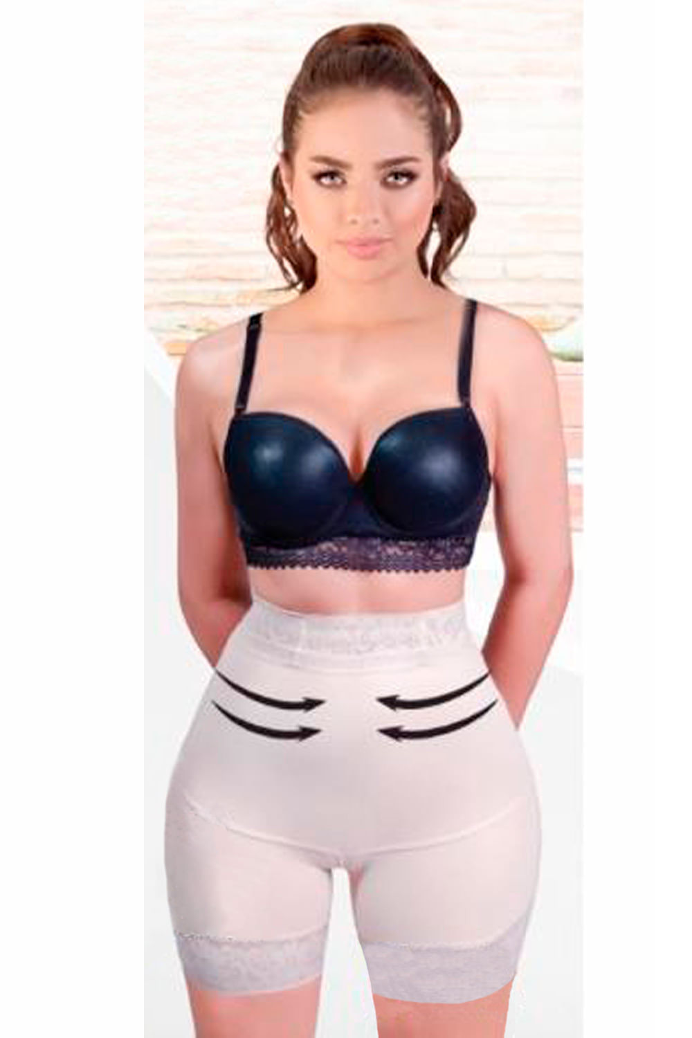 BRASIER MUJER ESCOTE PROFUNDO ELEGANTE