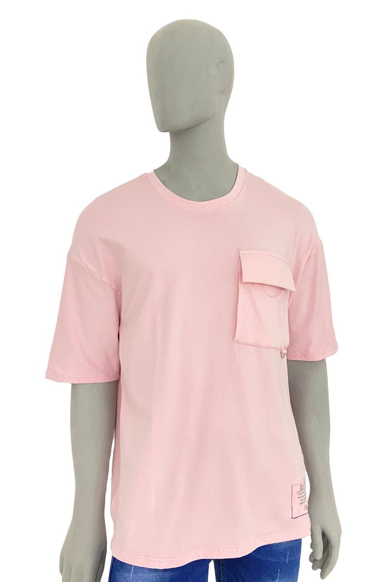 CAMISETA-HOMBRE-DUBAI-REF-77013ROSADO