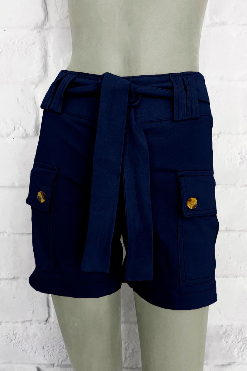 SHORT-MUJER-STUDIO-V-REF-8363AZUL-OSCURO