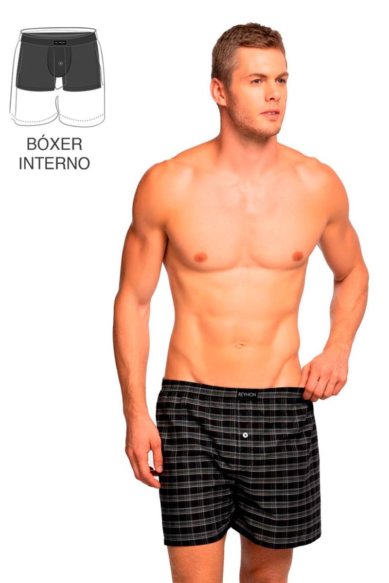 BOXER-HOMBRE-REYMON-REF-3052CUADROS-NEGRO-3