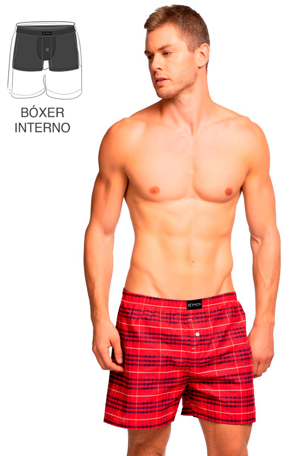 BÓXER HOMBRE HOLGADO BÓXER INTERNO