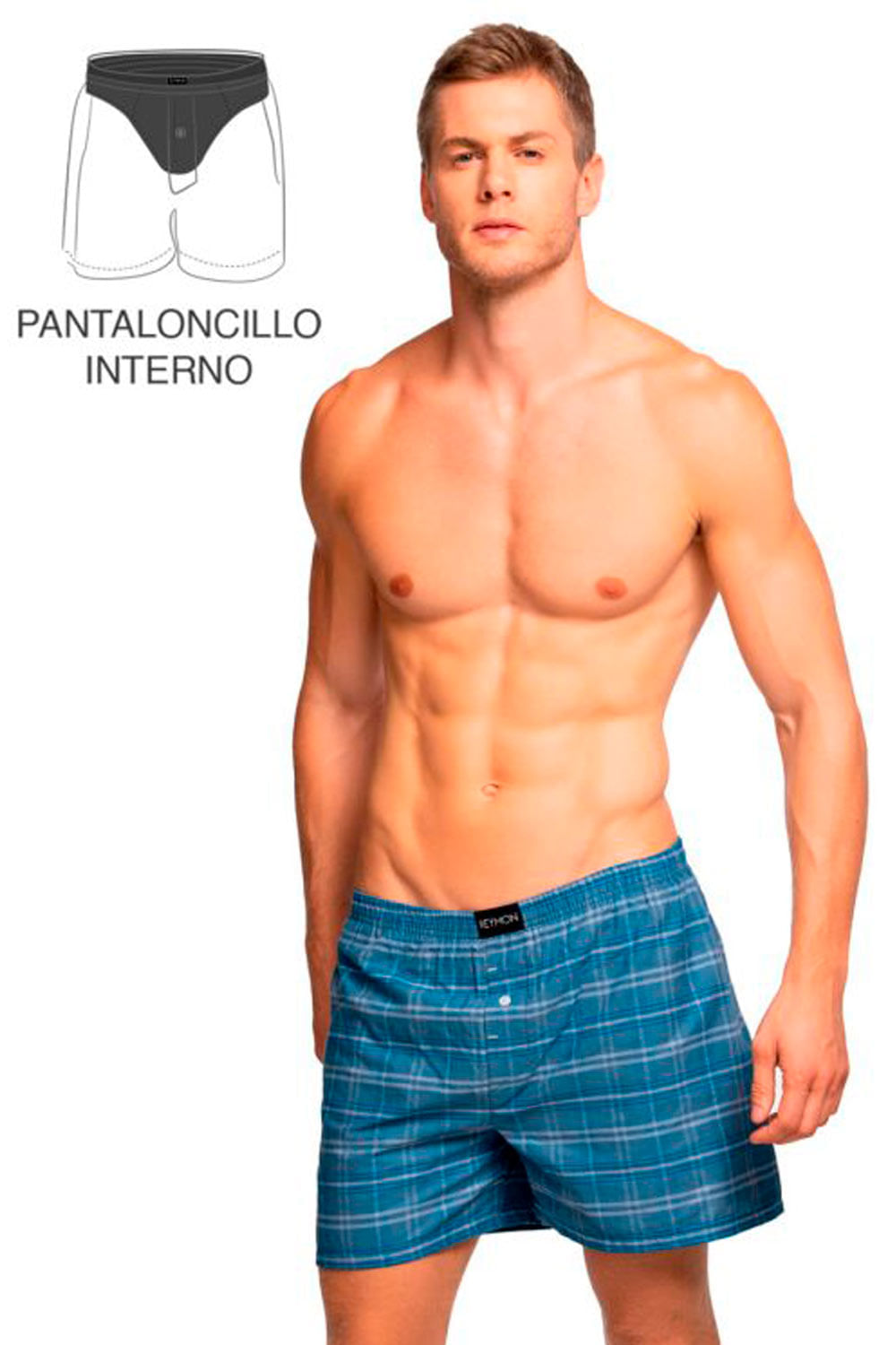 BÓXER HOMBRE HOLGADO PANTALONCILLO INTERNO