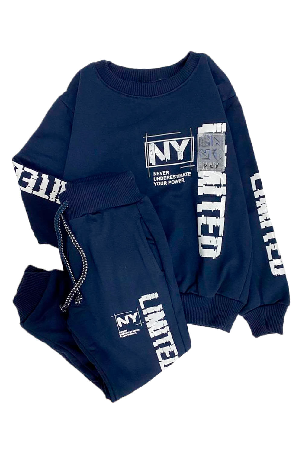 CONJUNTO DEPORTIVO NIÑO BUZO Y JOGGER
