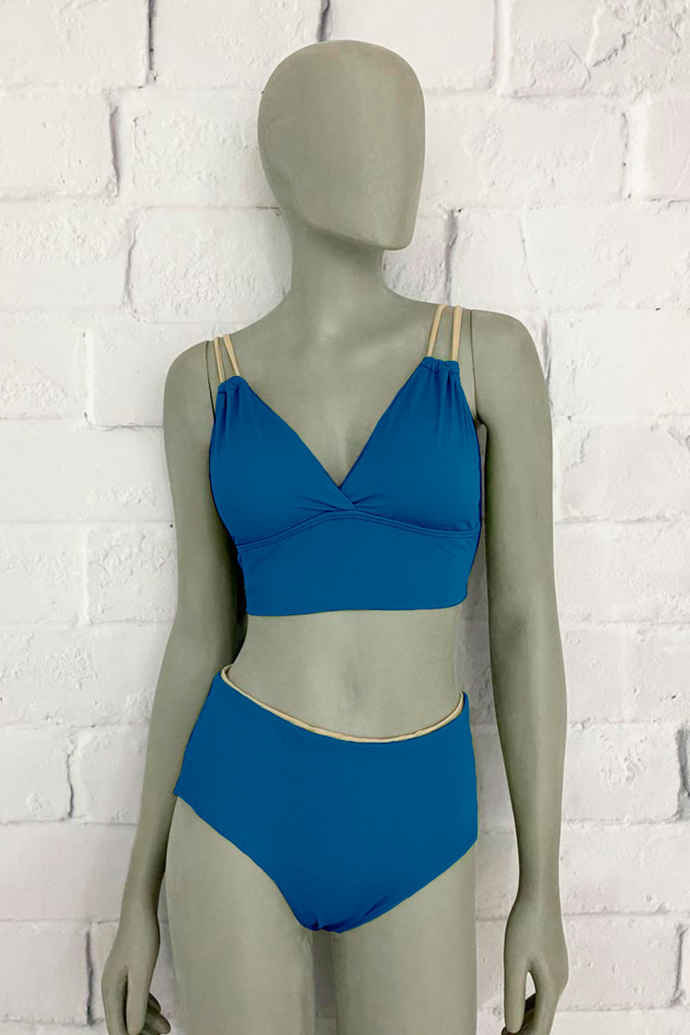 TRAJE DE BAÑO MUJER TOP Y PANTY
