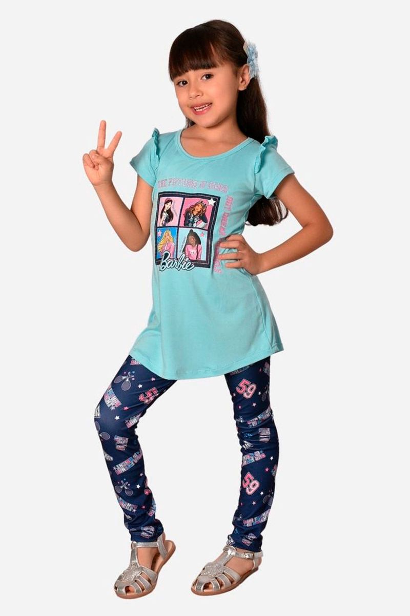 CONJUNTO-NIÑA-BARBIE-REF-32035MENTA