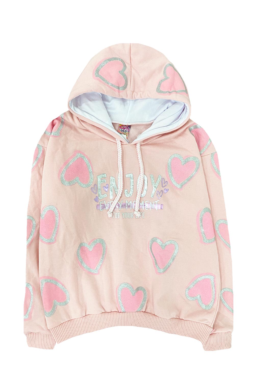 BUZO NIÑA OVER SIZE ESTAMPADO