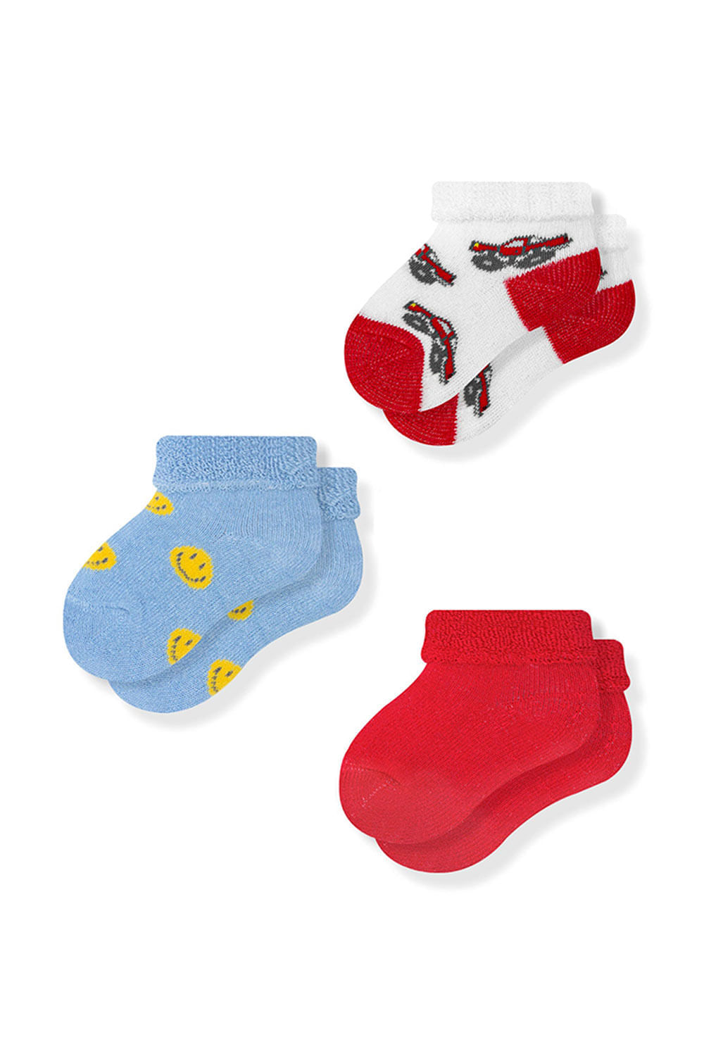 MEDIA BEBE NIÑO X3 TALLA 2-4
