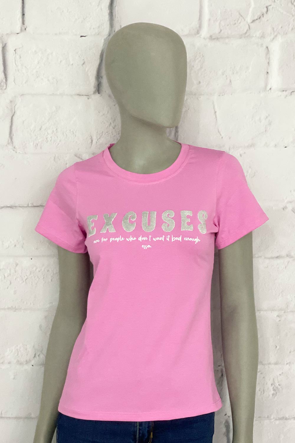 CAMISETA MUJER ESTAMPADO DELANTERO CON TEXTURA