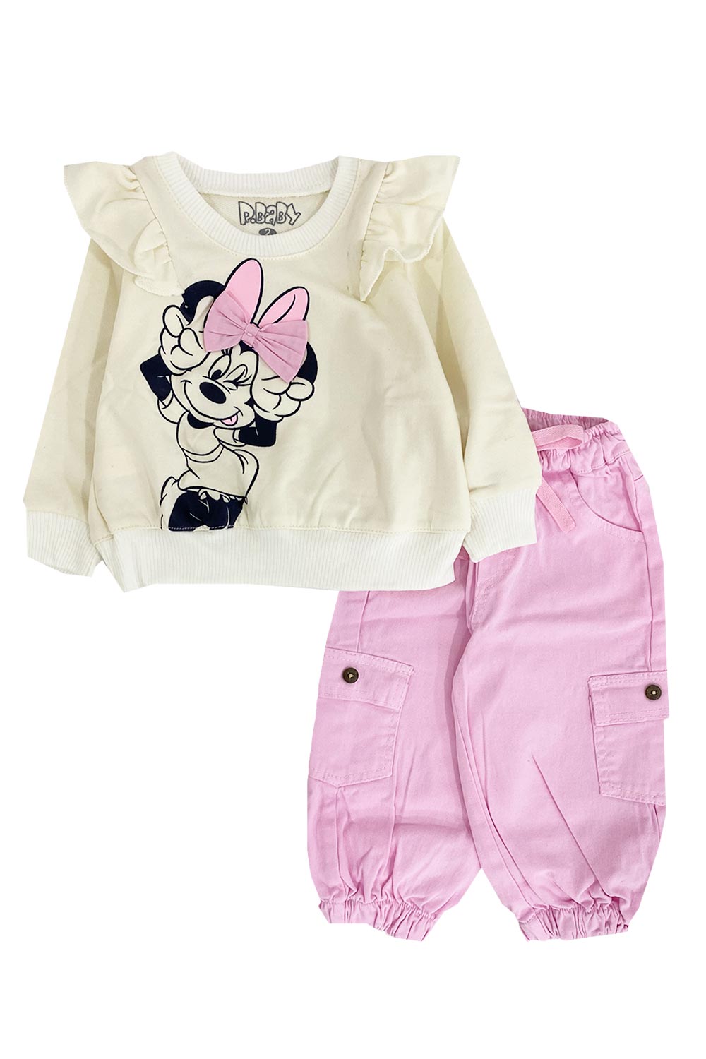 CONJUNTO BEBE BUZO Y PANTALÓN CARGO