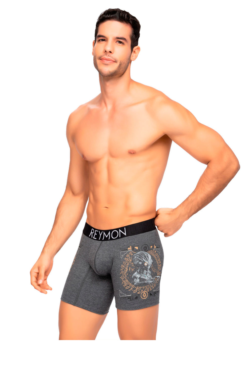 BOXER ESTAMPADO LATERAL ALGODÓN