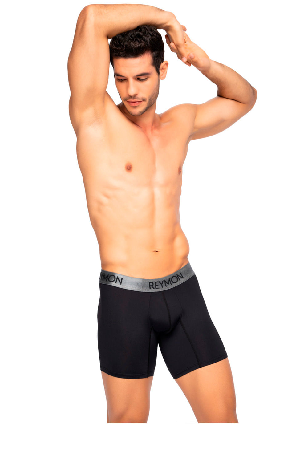 BOXER HOMBRE MICROFIBRA UNICOLOR SEMILARGO