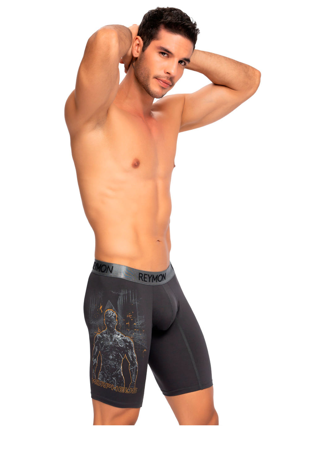 BOXER HOMBRE EN MICROFIBRA LARGO ESTAMPADO