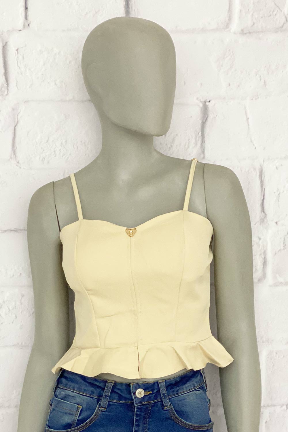 BLUSA MUJER CORTA AJUSTADA