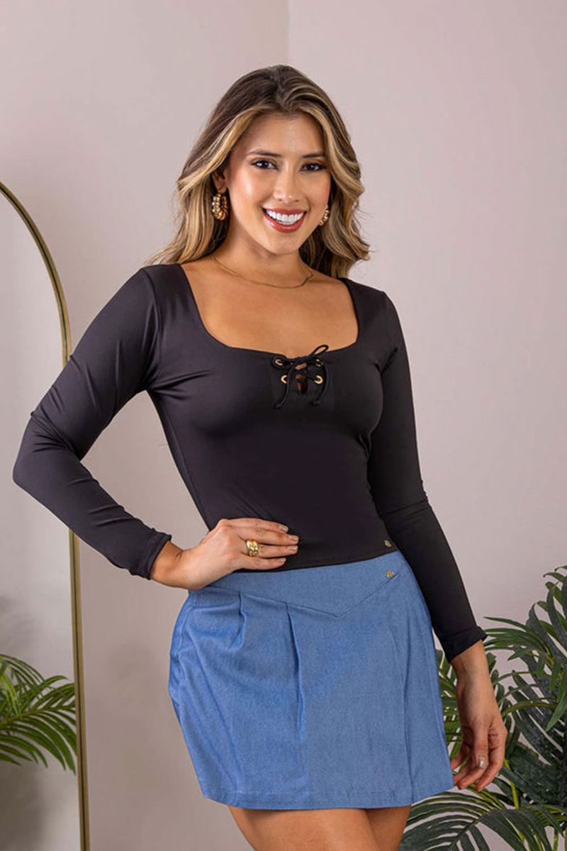 BLUSA-MUJER-VORELA-REF-213230NEGRO