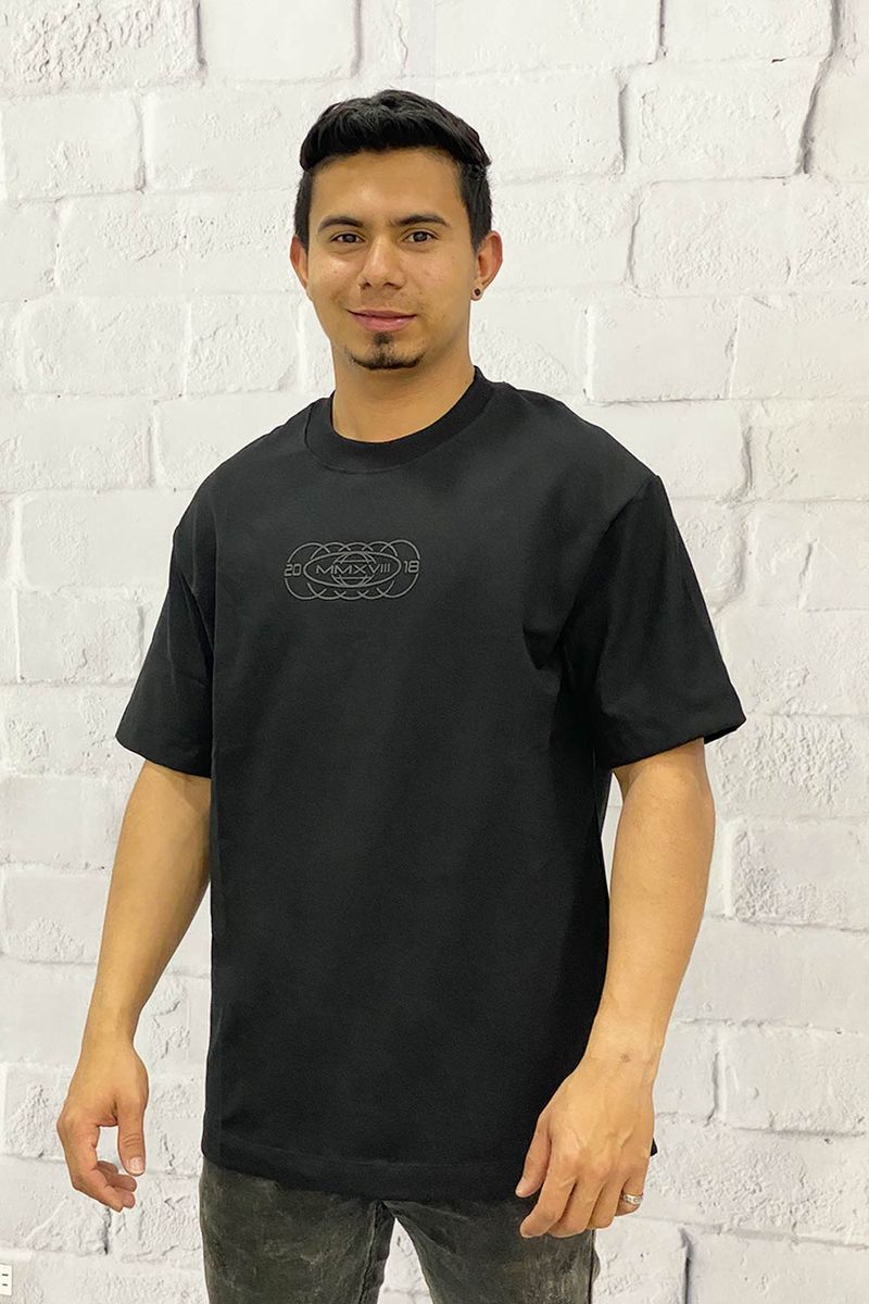 CAMISETA-HOMBRE-DUBAI-REF-74138NEGRO