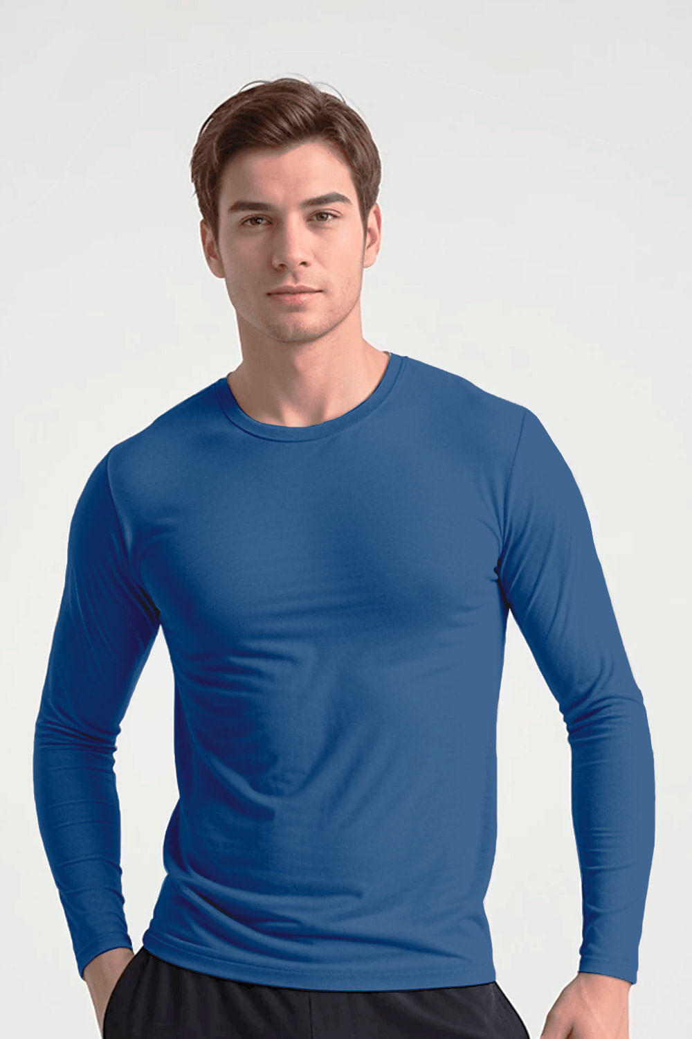 BUZO HOMBRE DEPORTIVO LICRADO ESTAMPADO "XM"