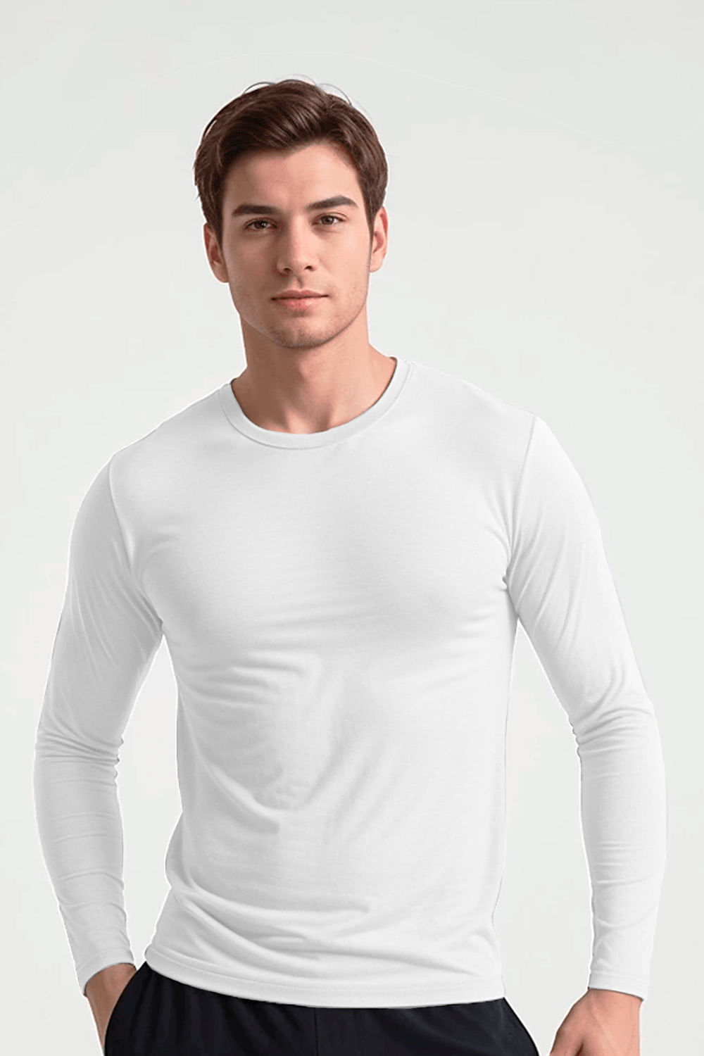 BUZO HOMBRE DEPORTIVO LICRADO ESTAMPADO "XM"