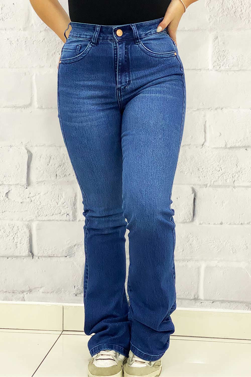 JEAN MUJER BOTA CAMPANA