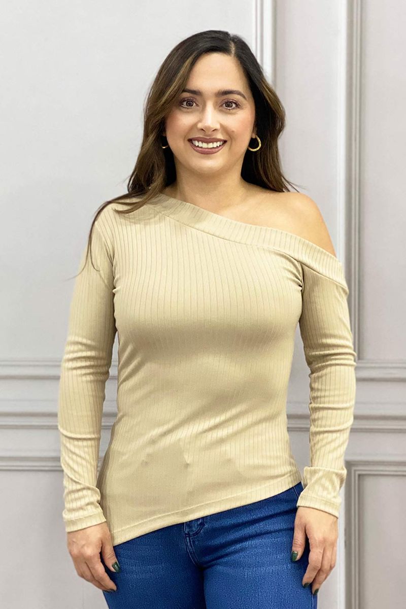 BLUSA-MUJER-ROSSY-SPORT-REF-3072BEIGE