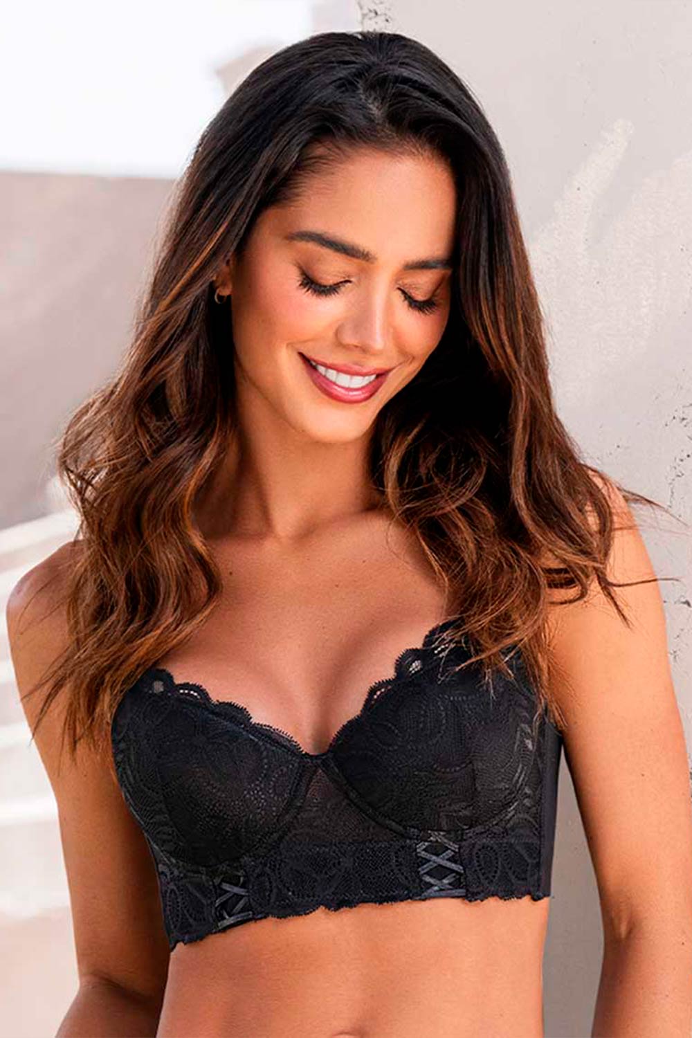 BRASIER MUJER ELEGANTE COPA ENTERA