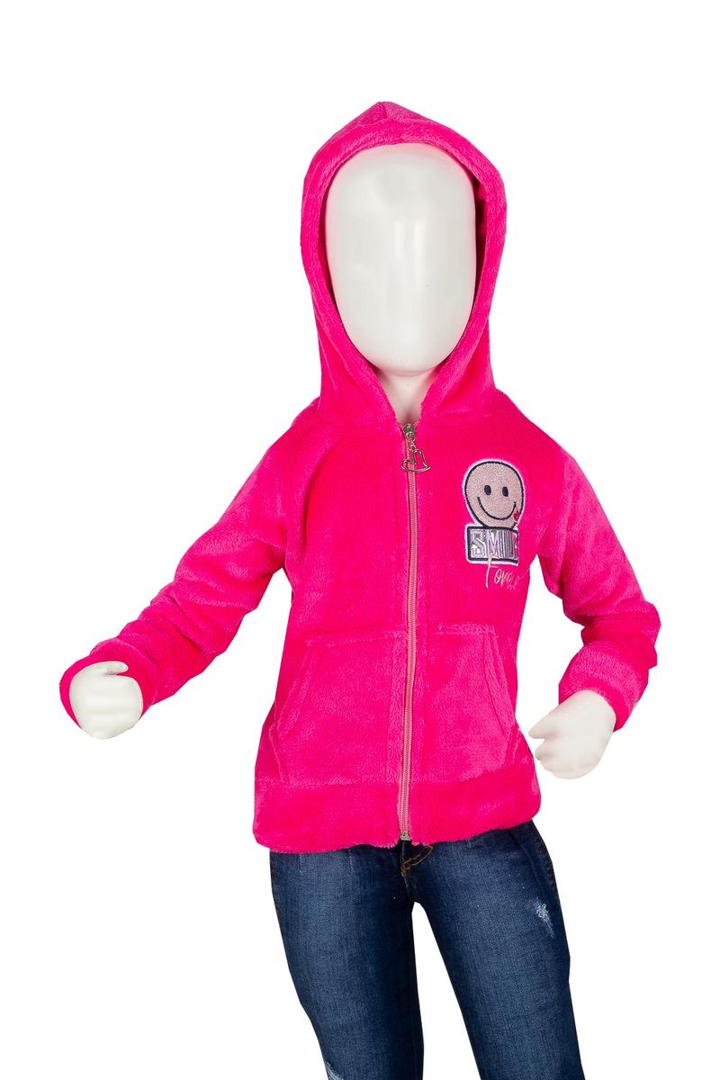 CHAQUETA-NIÑA-CRAZY-KIDS-REF-C1035FUCSIA