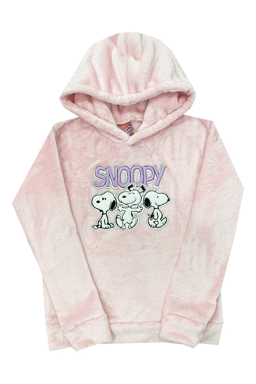 BUZO NIÑA CAPOTA TÉRMICO ESTAMPADO VARIABLE PERSONAJES ANIMADOS