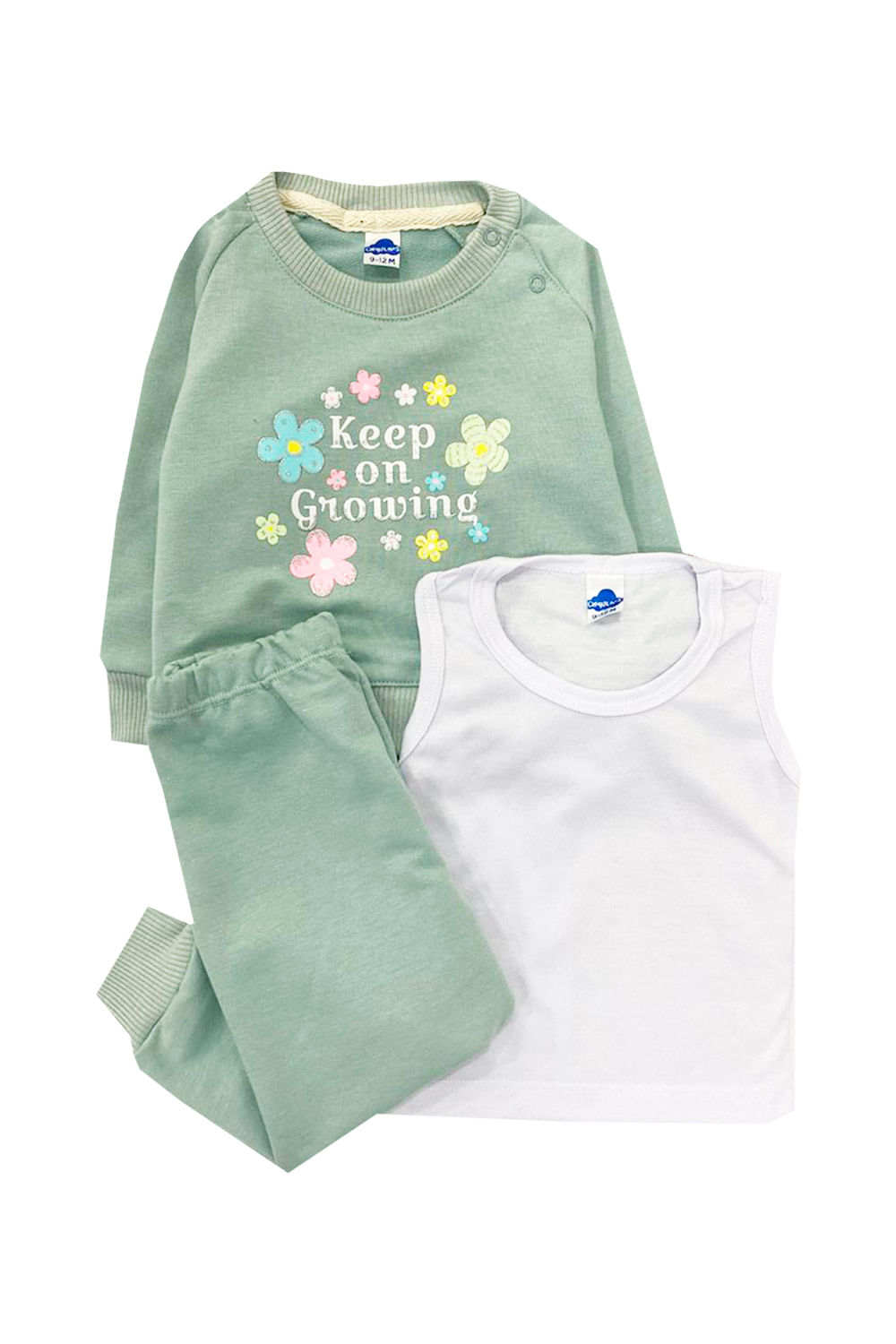 CONJUNTO BEBÉ BUZO JOGGER Y ESQUELETO