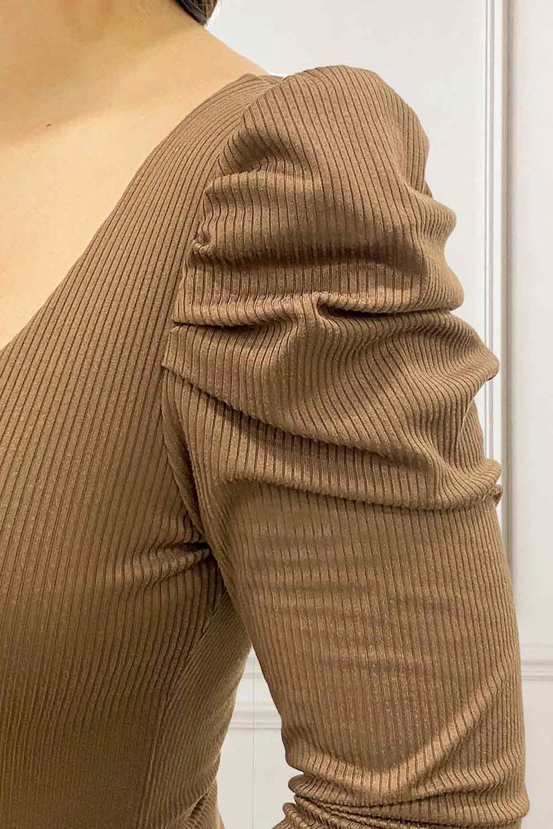 BLUSA-MUJER-ROSSY-SPORT-REF-3094BEIGE