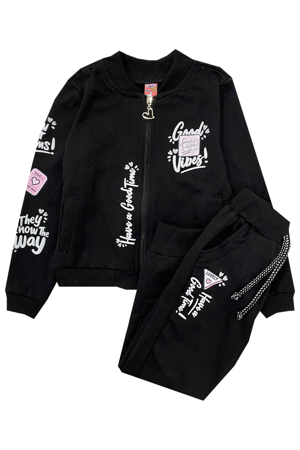 CONJUNTO DEPORTIVO NIÑA CHAQUETA Y JOGGER