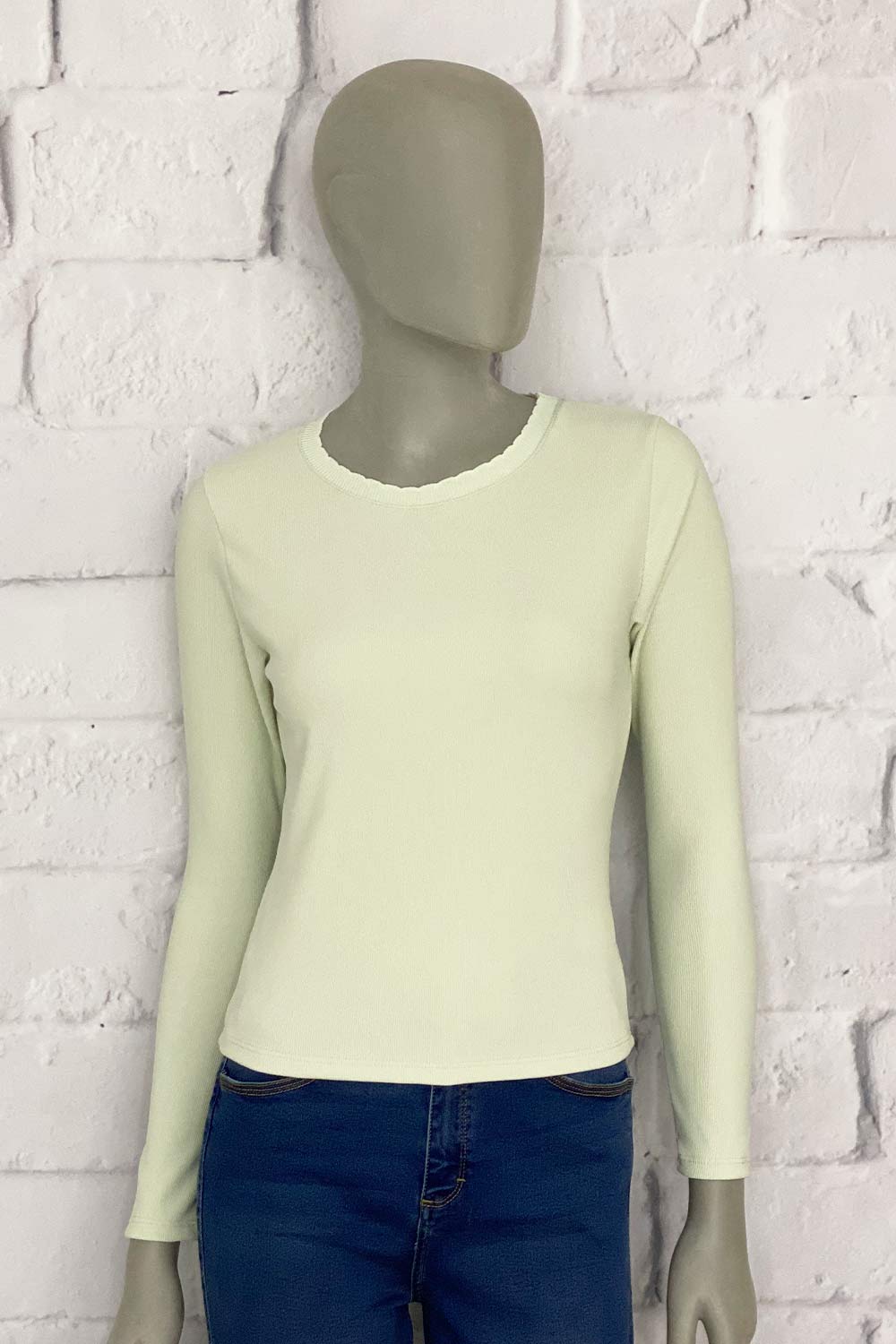 BUZO MUJER TELA ACANALADA