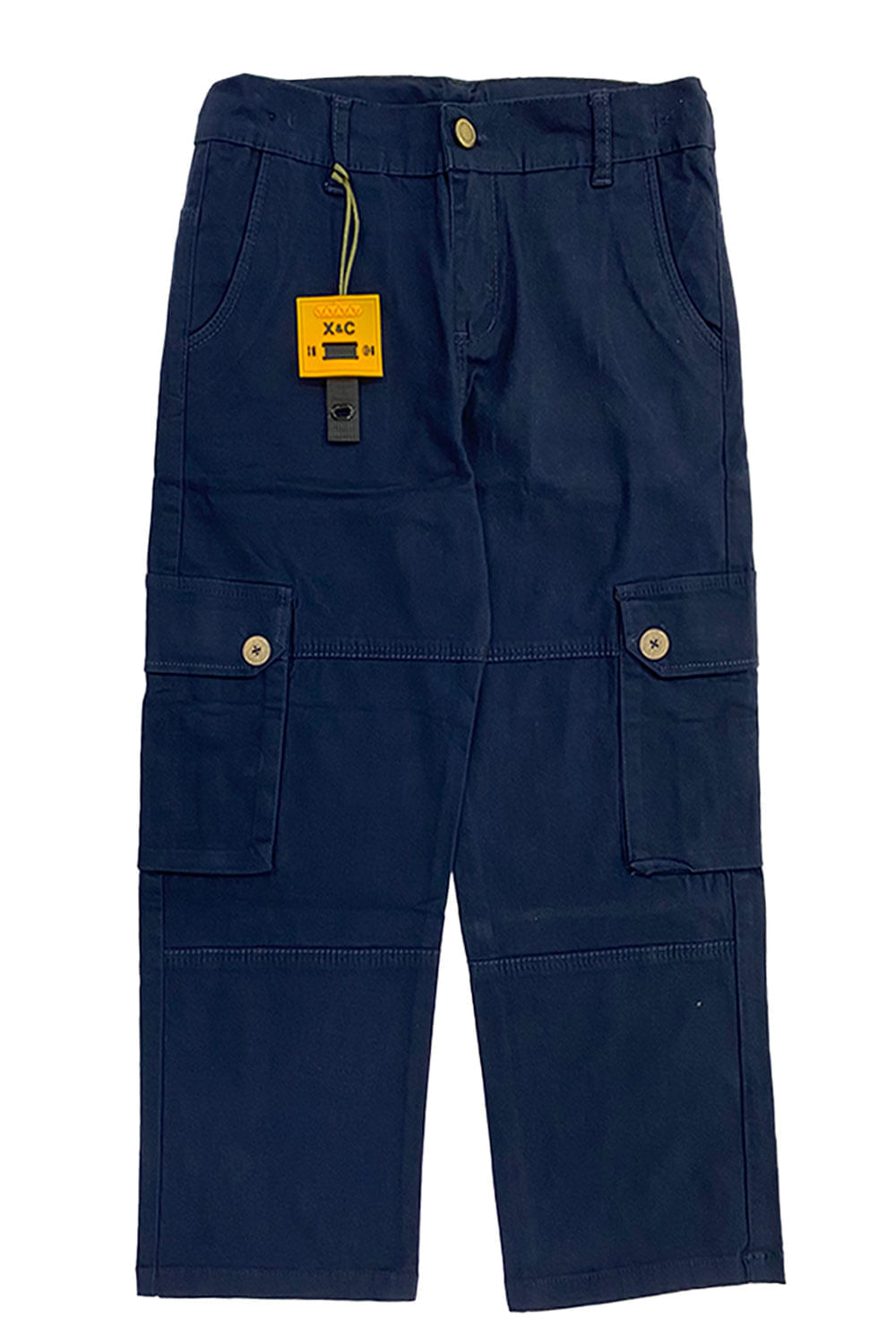 PANTALÓN NIÑO DRILL TIPO CARGO