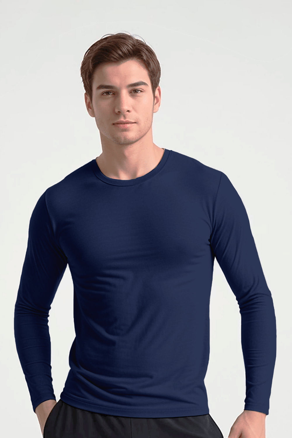 BUZO HOMBRE DEPORTIVA XXL LICRADA UNICOLOR