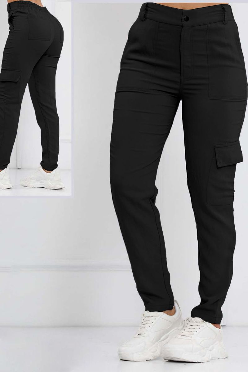PANTALON-MUJER-LIVING-REF-20444NEGRO